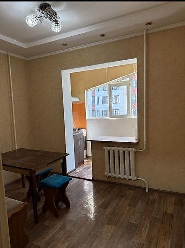 osh flat: 1 комната, 35 м², 12 мкр 106 серия, 5 этаж, Свежий ремонт — 1
