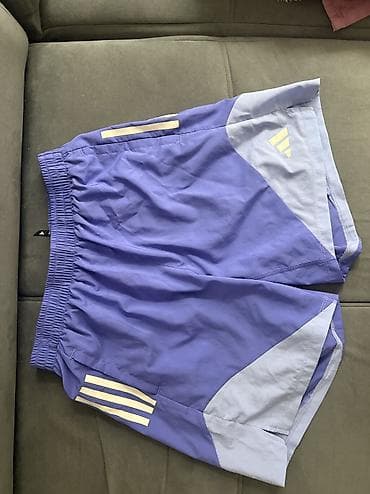 идеально: Мужские шорты, Adidas, Б/у, цвет - Фиолетовый, Самовывоз — 1
