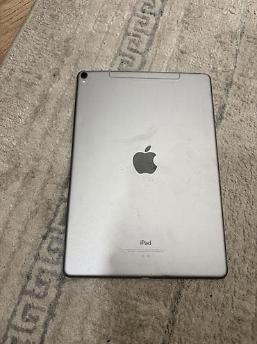 Планшет, Apple, память 64 ГБ, 10" - 11", 4G (LTE), Б/у, Классический цвет - Серый