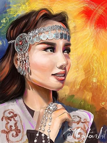 женский ич кийим: Портреты портреты на заказ портреты уникальные DIGITAL ART | ПОРТРЕТЫ — 6