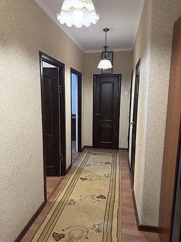 Кыймылсыз мүлк: Площадь Ала-Тоо Сдается 3-х ком квартира Свежий ремонт Этаж: 4/6 С — 4