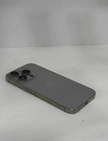 бу чехол: IPhone 15 Pro, Б/у, 128 ГБ, Natural Titanium, Зарядное устройство, Защитное стекло, Чехол, 83 % — 4