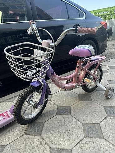 велосипед шоссейный: Набор для ребёнка: детский велосипед и трёхколёсный самокат — 3