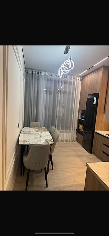 6: 1 комната, 55 м², Асанбай мкр Элитка, 4 этаж, Евроремонт — 1