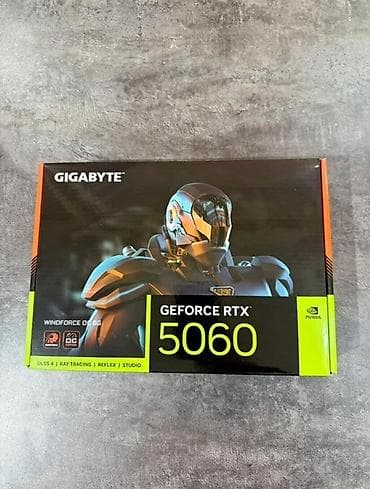 rtx 5060 ti: Видеокарта для ПК, Новый, Gigabyte, GeForce RTX, 8 ГБ — 1
