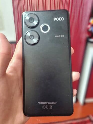 обмен на погрузчик: Poco F6, Б/у, 512 ГБ, цвет - Черный, 2 SIM — 1