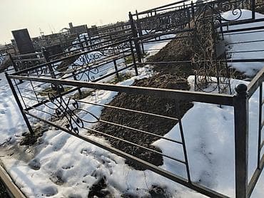 семейний баня: Металлический забор, Другой материал, Декоративный, Покраска забора — 7