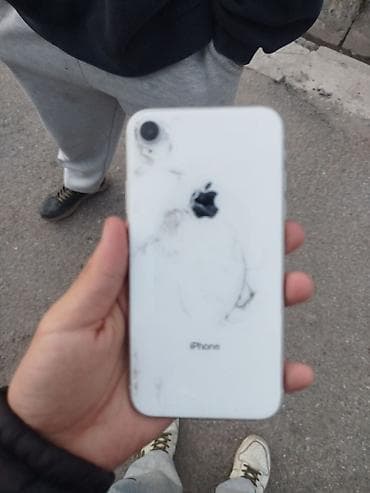 samsung fold3: IPhone Xr, Б/у, 64 ГБ, White Titanium, 78 % — 5