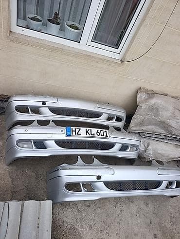 Топливные баки: Бампер Mercedes-Benz, Б/у, Оригинал — 4