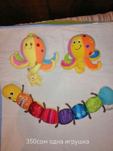 навесные игрушки на кроватку: Игрушки для ваших малышей на любой вкус. б/у. Состояние отличное — 19
