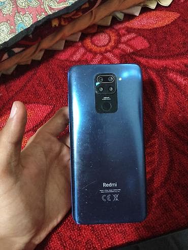 усилитель сигнала мобильной сети: Redmi, Redmi Note 9, 64 ГБ, цвет - Синий, 2 SIM — 4