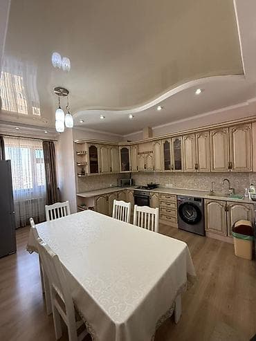 3: 3 комнаты, 110 м², Джал мкр (в т.ч. Верхний, Нижний, Средний) Элитка, 11 этаж, Дизайнерский ремонт — 1