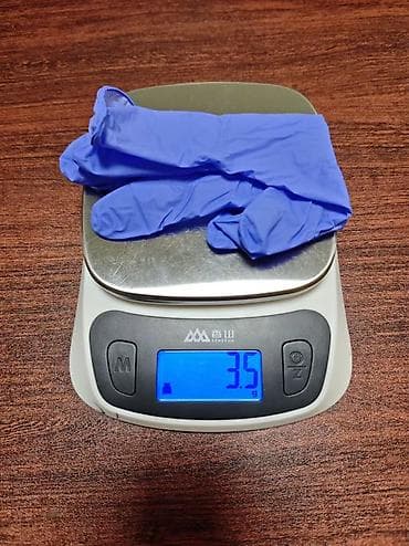 нитрил: Нитриловые одноразовые перчатки ANBOSON - Материал: нитрил (без — 1