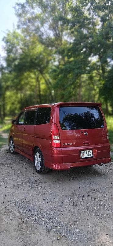 красный страитель: Nissan Serena: 2005 г., 2 л, Автомат, Бензин, Минивэн — 3