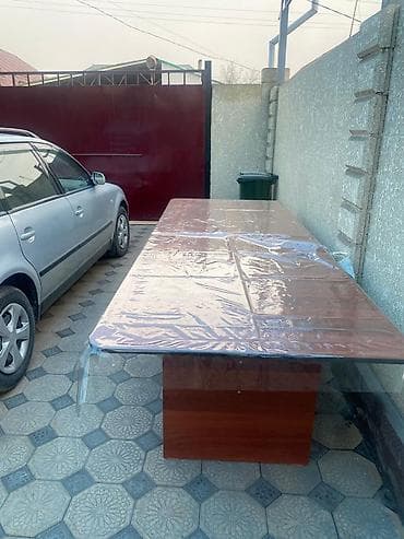 Столы для зала: Стол для зала, Б/у, Не раскладной, Прямоугольный — 2