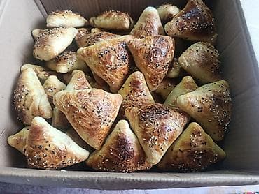 таш ош: Здравствуйте. слаённая самса, домашнее тесто, мясо с картошкой. мясо — 1