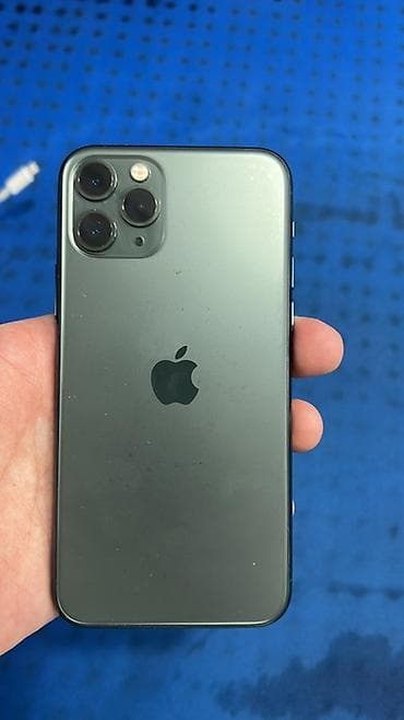 IPhone 11 Pro, Б/у, 256 ГБ, Matte Midnight Green, Чехол, 83 % at lalafo.kg IPhone 11 Pro, Б/у, 256 ГБ, Matte Midnight Green, Чехол, 83 %