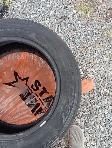 kumho: Шины 235 / 55 / R 17, Лето, Б/у, 1 шт, Легковые, Kumho — 2