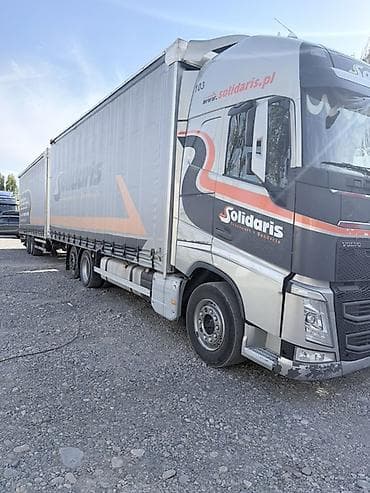 вольво кенгуратник: Тягач, Volvo, 2014 г., Тентованный — 2