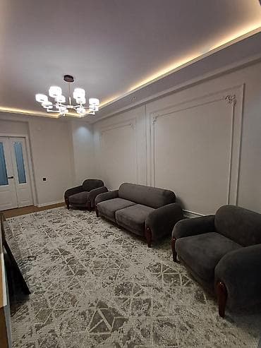 квартира мес: 2 комнаты, Без животных, С мебелью полностью — 1