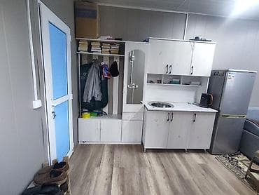 Модульный дом с санузлом и мини‑кухней 17 кв м Модульный үй сатылат at lalafo.kg Модульный дом с санузлом и мини‑кухней 17 кв м Модульный үй сатылат