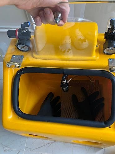 сопло для пескоструя: Пескоструйный аппарат ! Новый ни раз не использован ! — 1