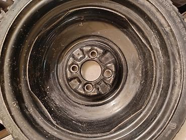 резина 14 с: Колеса в сборе 70 / R 14, Запаска, Легковые, Железные, отверстий - 4 — 2