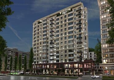 дом кара балта квартира: 2 комнаты, 42 м², 5 этаж — 5