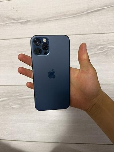 redmi x4: IPhone 12 Pro, Б/у, 128 ГБ, Pacific Blue, Чехол, Кабель, Коробка, 69 % — 1