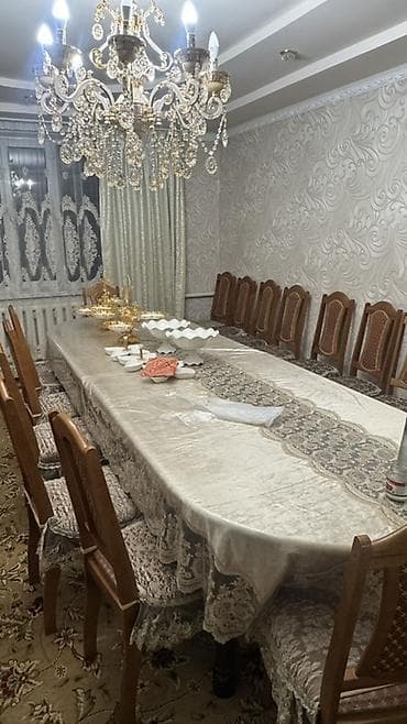 кухонная мебель стол стул: Стол и стул для зала, Новый, цвет - Коричневый — 4