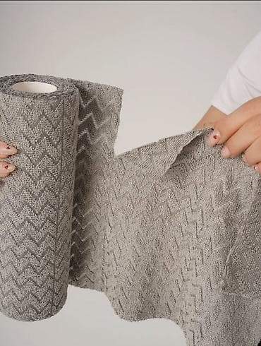 Подушки: Многоразовые тряпки, салфетки-рулон для кухни и дома для уборки В — 6