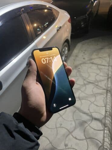 редим 10 а: IPhone 12, Б/у, 64 ГБ, Черный, Защитное стекло, Чехол, 73 % — 2