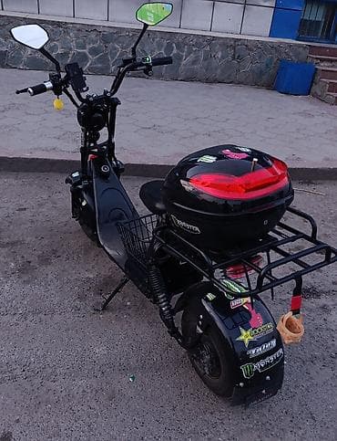 шина на скутер: Электроскутер Citycoco (стайл «чоппер») с широкой резиной и — 1