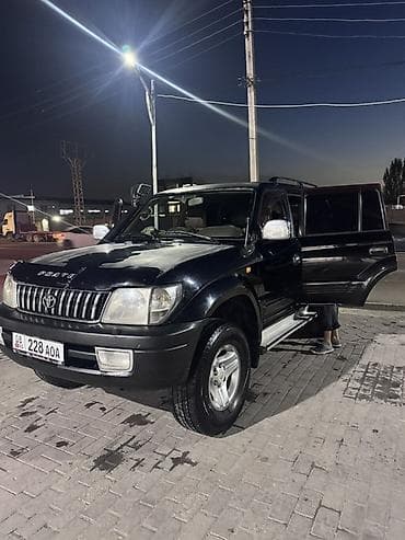 Toyota Land Cruiser Prado: 2001 г., 3.4 л, Автомат, Газ, Внедорожник