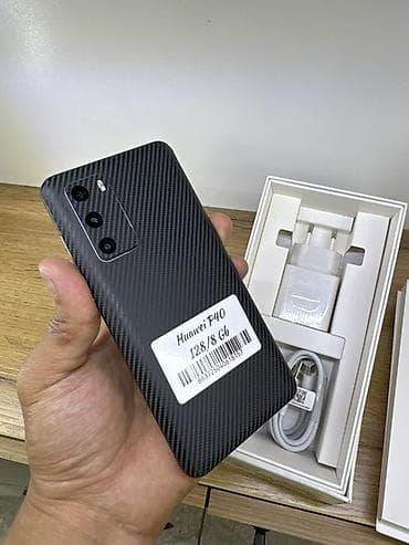 Huawei P40 4G, Новый, 128 ГБ, цвет - Черный, 2 SIM