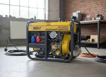 Дизельный генератор ROLF TOP-8500XE — это автономный источник