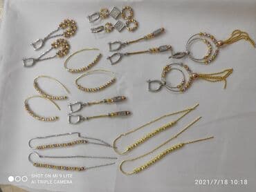 Ювелирные изделия: Италия Эксклюзив Серебро покрыто желтое золото пробы 925 Есть доставка — 3