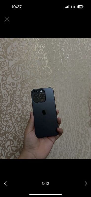 aple iphone 5: IPhone 15 Pro, Жаңы, 128 ГБ, Black Titanium, Кабель — 4