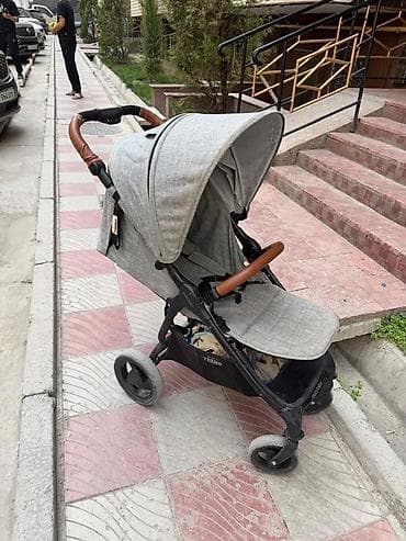 stark varg: Детская прогулочная коляска VALCO BABY snap trend серого цвета — 5