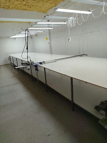 столл: Закройный стол, Б/у, цвет - Белый — 1