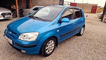 Транспорт: Hyundai Getz: 2004 г., 1.6 л, Кол менен иштөөчү, Бензин, Хетчбек — 3