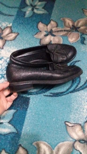 туфли бу: Туфли, 37, 37.5, LION, Б/у, цвет - Черный, Самовывоз — 2