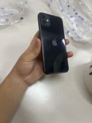акамулятор б у: IPhone 11, Колдонулган, 64 ГБ, Black Titanium, Заряддоочу түзүлүш, Коргоочу айнек, Каптама, 76 % — 2