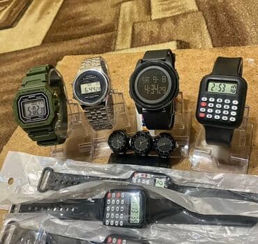 часы дордой: Часы. Продаю часы, все новые запечатанные, 17 штук - за все 3500 — 1