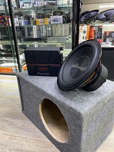 Pioneer!! Сабвуфер компании пионер! Все компоненты оригинальные!