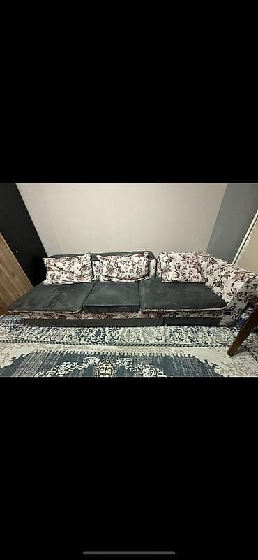 Прямой диван, Б/у at lalafo.kg Прямой диван, Б/у