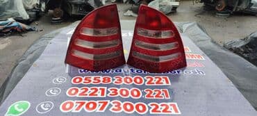 мониторы evromedia: Комплект стоп-сигналов Mercedes-Benz 2001 г., Б/у, Оригинал, Германия — 2