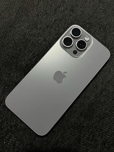 ipone 15: IPhone 15 Pro Max, 512 ГБ, Natural Titanium, 87 % — 2