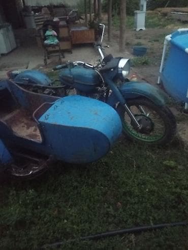 Мотоцикл с коляской (сайдкар), классический советский heavy-bike — 3