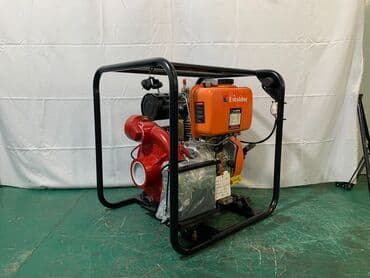 мощные насосы для полива полей: Высоконапорная дизельная мотопомпа от фирмы Excalibur На размере — 5